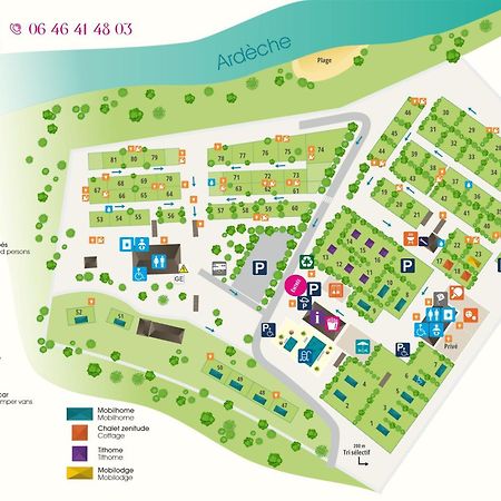 Camping Le Coin Charmant Chauzon Εξωτερικό φωτογραφία