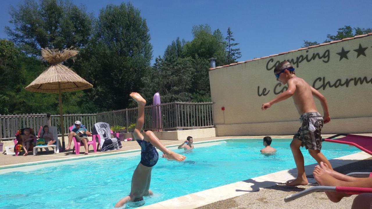 Camping Le Coin Charmant Chauzon Εξωτερικό φωτογραφία