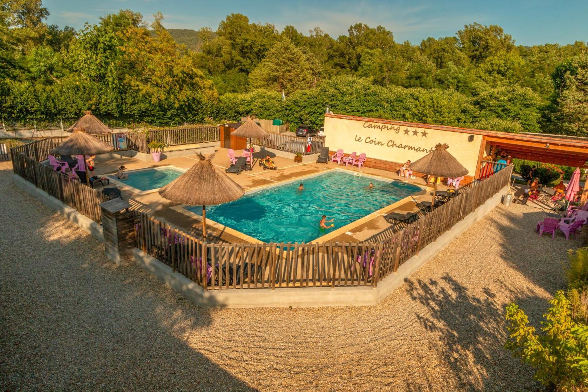 Camping Le Coin Charmant Chauzon Εξωτερικό φωτογραφία